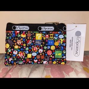 LeSportsac X Nintendo mini pouch